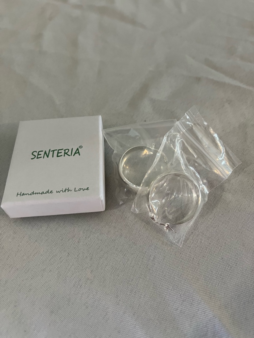 925 Sterling Silver Hoop Earrings Chunky Classic Hoops Senteria